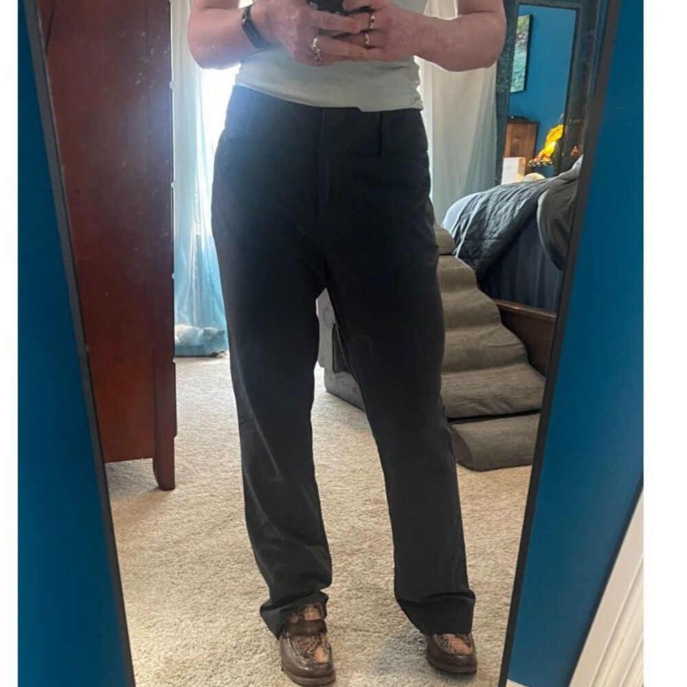 NY & Co 7th Avenue - Barely Bootcut Pants Sz 8 Charcoal